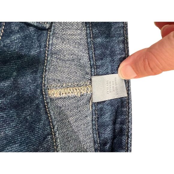 Charlotte Russe Women's Vintage Denim A-Line Mini Skirt Blue Size S - Picture 4 of 4